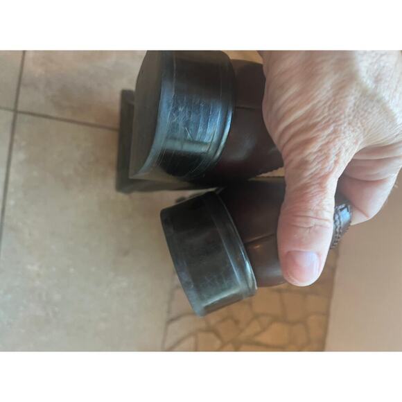 Franco Sarto Women 6.5 Brown Leather Slip On Loafer Y2K 90s Flex Academia Preppy - Picture 4 of 8